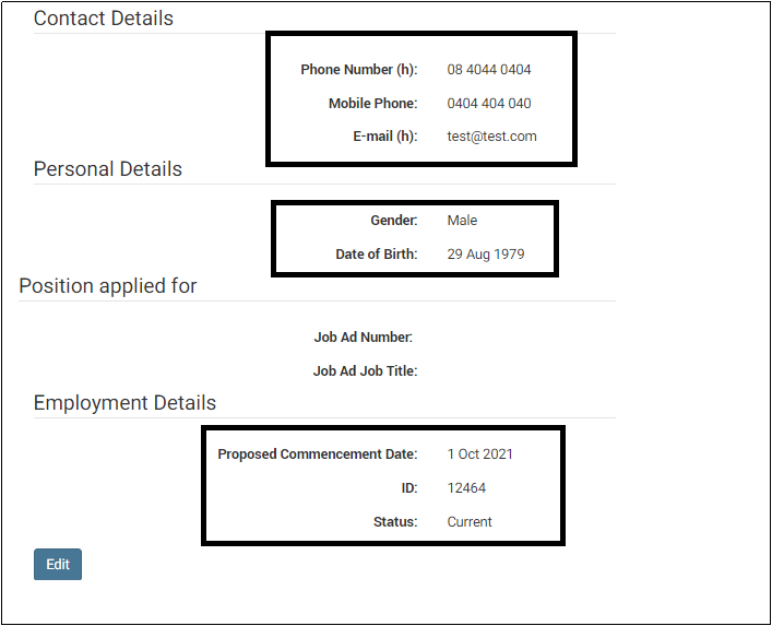 enableHR Candidate Details
